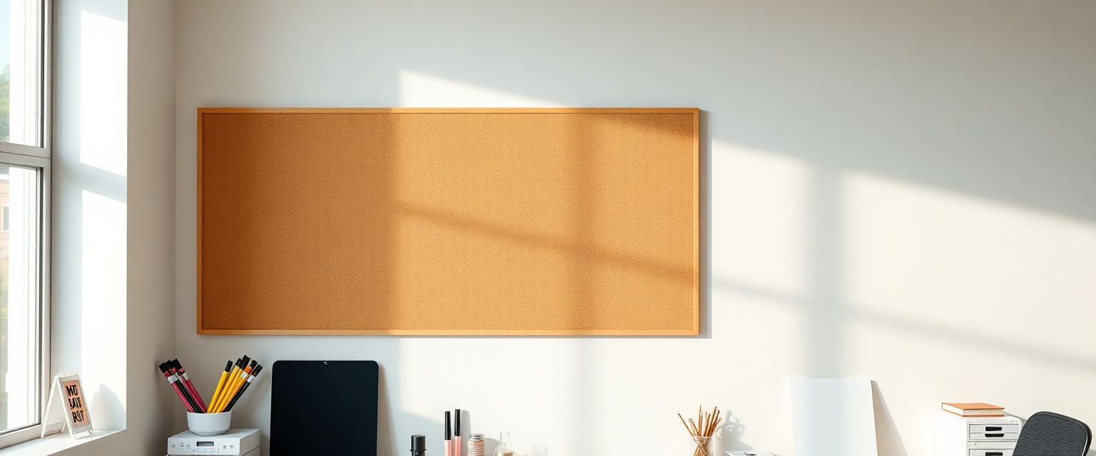 Pizzarron de Corcho 60 X 90