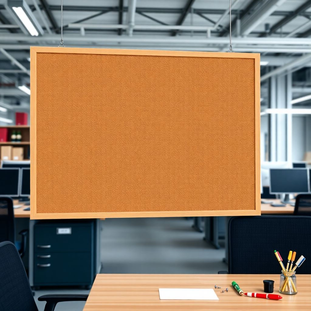 Pizzarron de Corcho 90 X 120