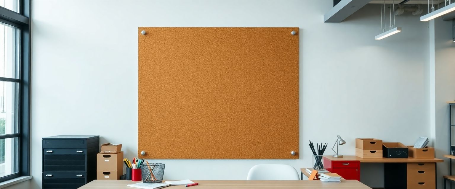Pizzarron de Corcho 90 X 120
